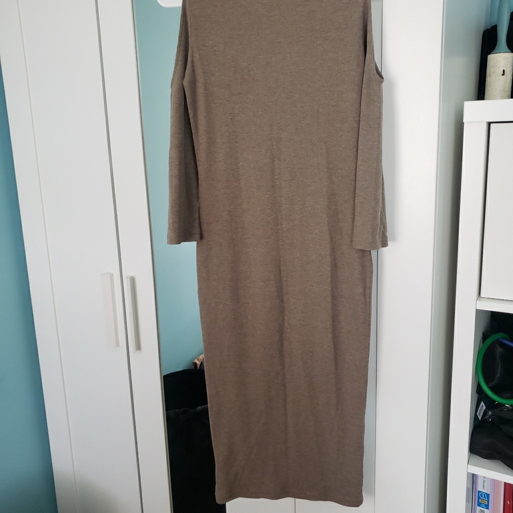 Mistress Rocks Ribbed Midi dress - Picture 4 of 4